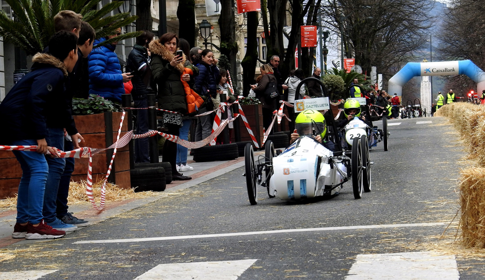 El 18 de febrero de 2018 se realizó la I Carrera Greenpower en la Gran Vía de Bilbao